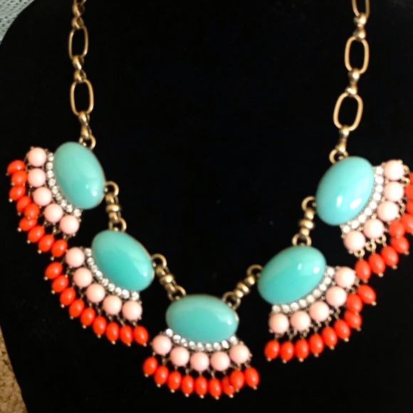 J. Crew bib necklace - Picture 1 of 6
